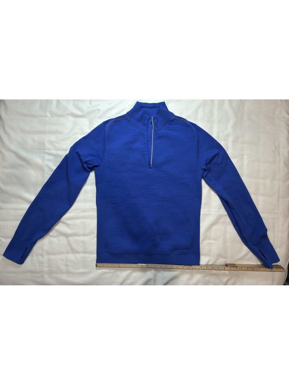 Under Armour Men's UA IntelliKnit Run Half-Zip Pullover Sweater Royal Blue